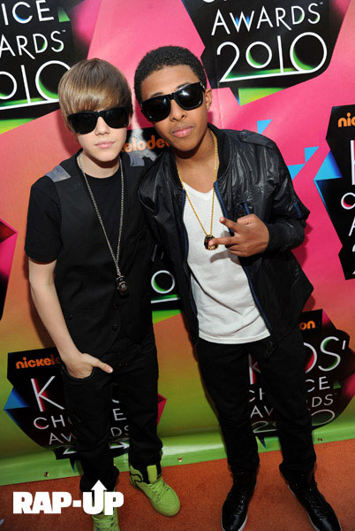 Justin Bieber and Diggy Simmons