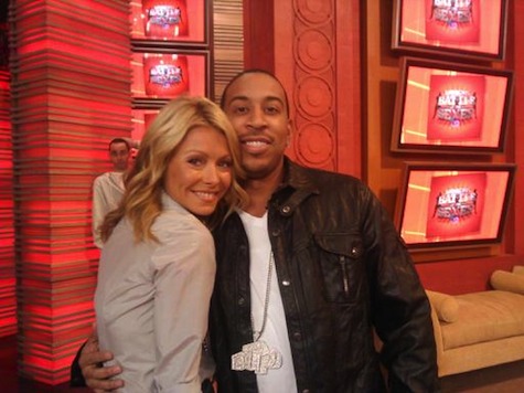 Kelly Ripa and Ludacris