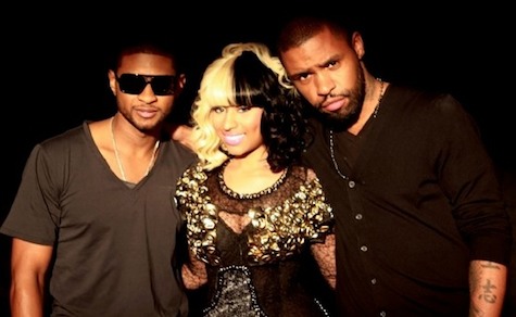 Usher, Nicki Minaj, and TAJ