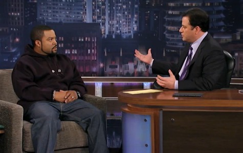 Ice Cube and Jimmy Kimmel