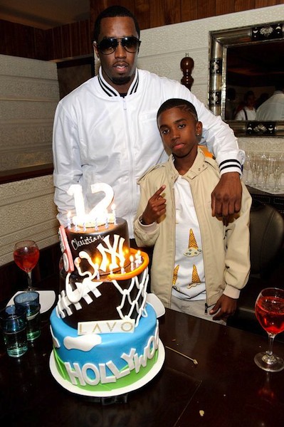 Diddy and Christian Combs