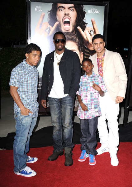 Diddy and sons