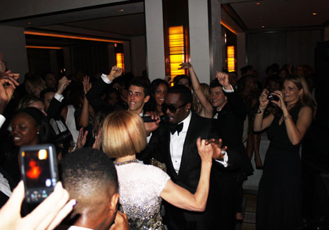 Anna Wintour and Diddy