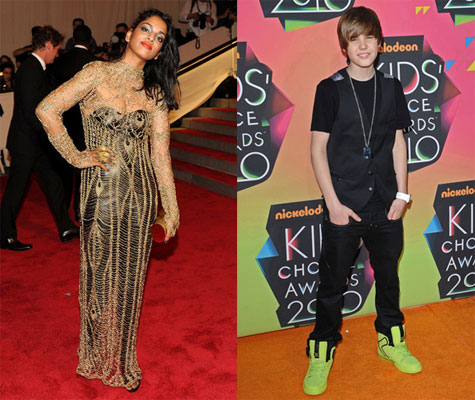 M.I.A. and Justin Bieber