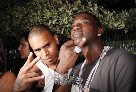 Chris Brown and Gucci Mane