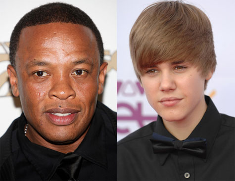 Justin Bieber Makes with Dr. Dre