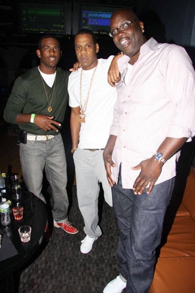 Chris Paul, Jay-Z, and Mike Kyser
