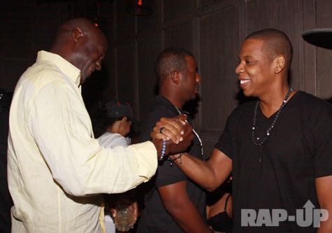 Michael Jordan and Jay-Z