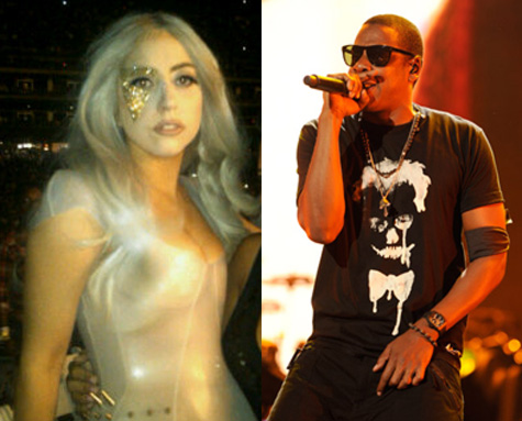 Lady Gaga and Jay-Z