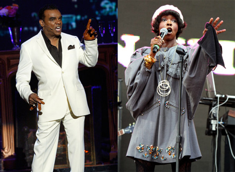 Ron Isley and Lauryn Hill