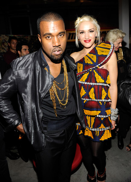 Kanye West and Gwen Stefani