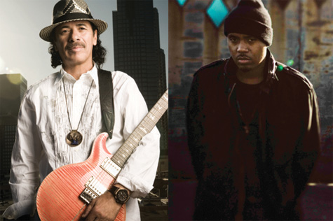 Santana and Nas
