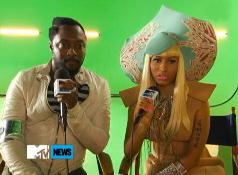 will.i.am and Nicki Minaj