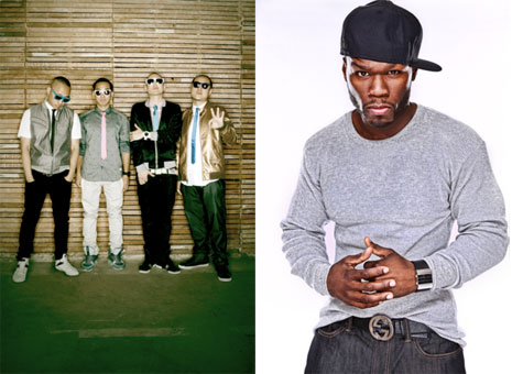 Far East Movement and 50 Cent