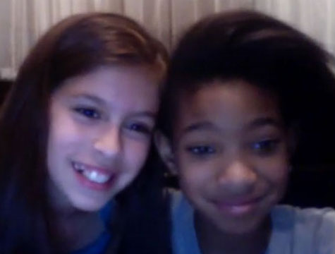 Willow Smith and friend