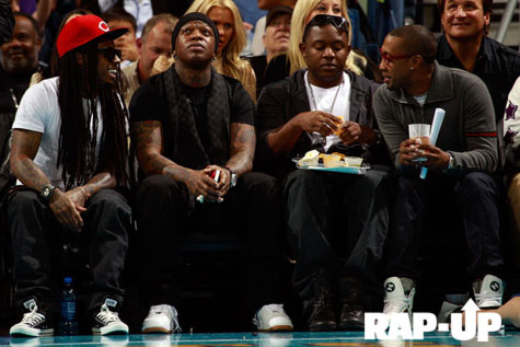Lil Wayne, Birdman, Mack Maine, and Cortez Bryant