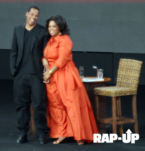 Jay-Z and Oprah
