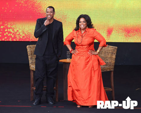 Jay-Z and Oprah