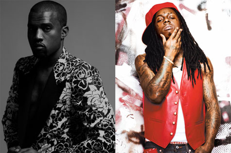 Kanye West and Lil Wayne