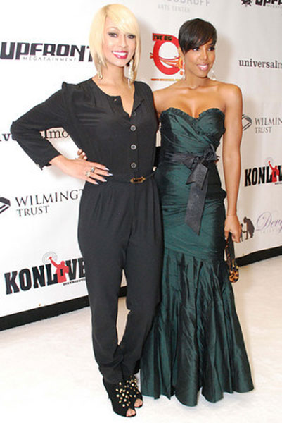 Keri Hilson and Kelly Rowland