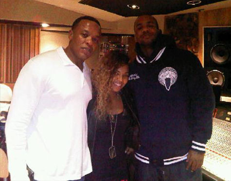 Dr. Dre, Ashanti, and Game