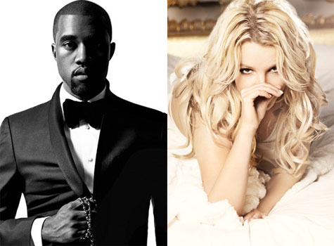Kanye West and Britney Spears