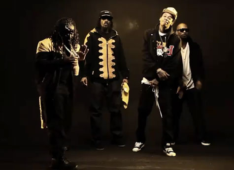 T-Pain, Wiz Khalifa, Snoop Dogg, and Juicy J