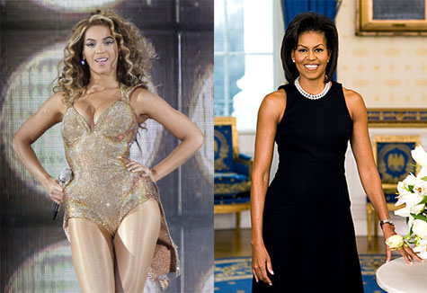 Beyoncé and Michelle Obama