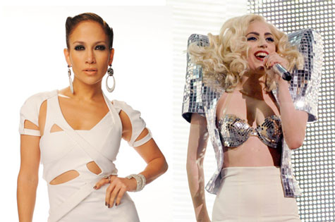 Jennifer Lopez and Lady Gaga