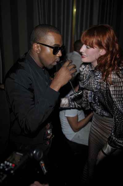 Kanye West and Florence Welch