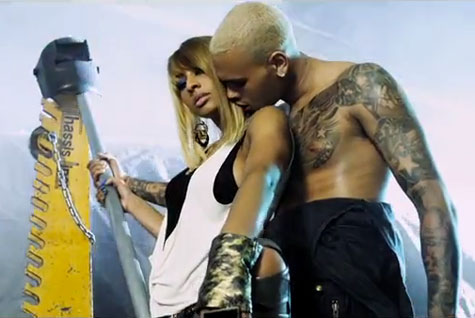 Keri Hilson and Chris Brown