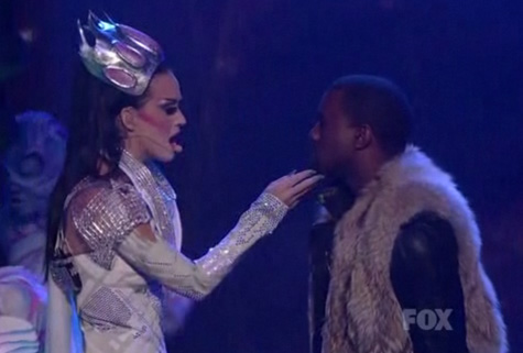 Katy Perry and Kanye West