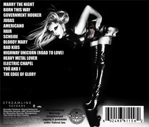 Born This Way Tracklisting