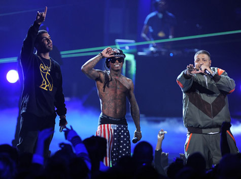 Drake, Lil Wayne, and DJ Khaled
