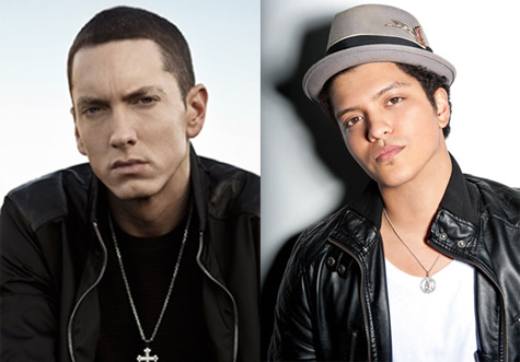 Eminem and Bruno Mars