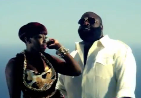 Estelle and Rick Ross