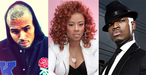 Chris Brown, Keyshia Cole, and Ne-Yo