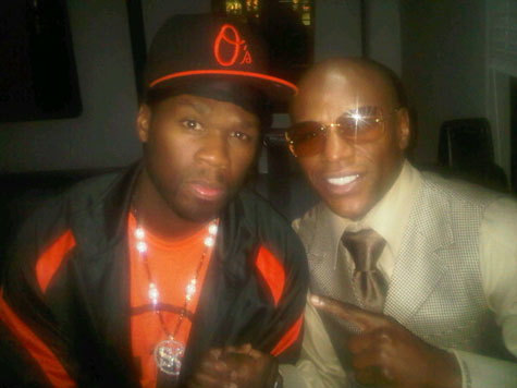 50 Cent and Floyd Mayweather Jr.
