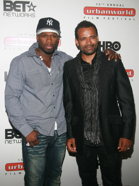50 Cent and Mario Van Peebles