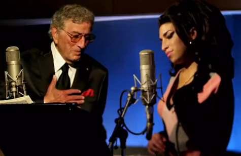 Tony Bennett and Amy Winehouse