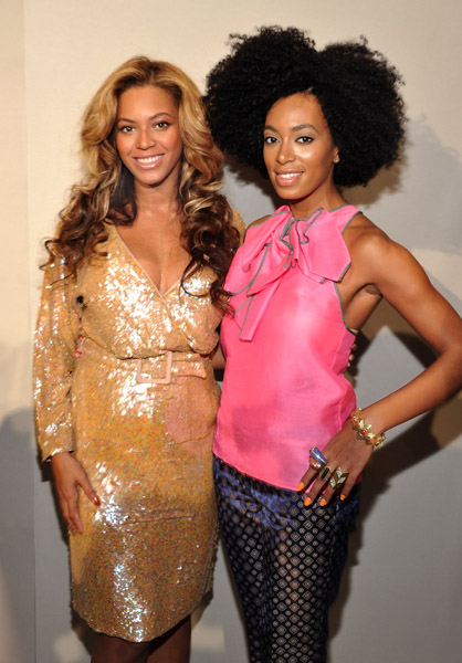Beyoncé and Solange