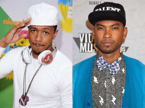 Nick Cannon and Miguel