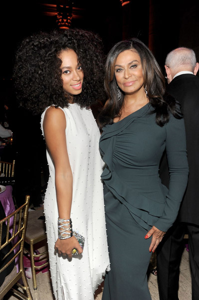 Solange and Tina Knowles
