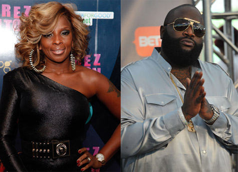 Mary J. Blige and Rick Ross