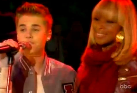 Justin Bieber and Mary J. Blige