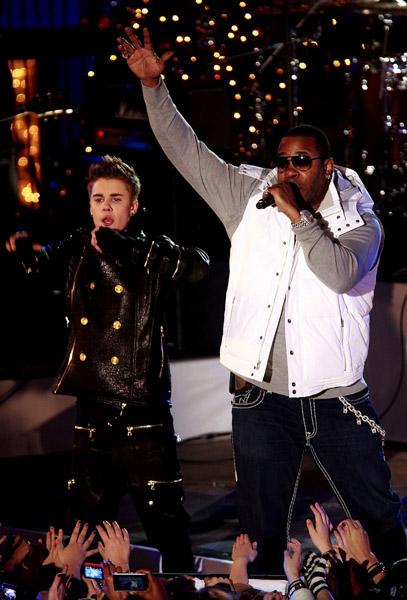Justin Bieber and Busta Rhymes