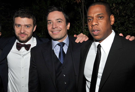 Justin Timberlake, Jimmy Fallon, and Jay-Z