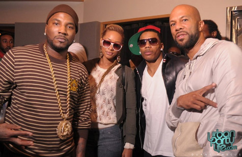 Young Jeezy, Keri Hilson, Nelly, and Common