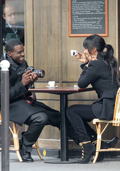 Lance Gross and Kelly Rowland