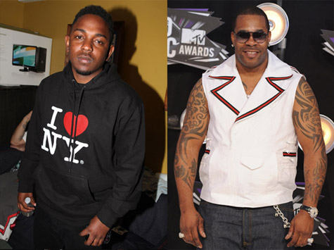 Kendrick Lamar and Busta Rhymes